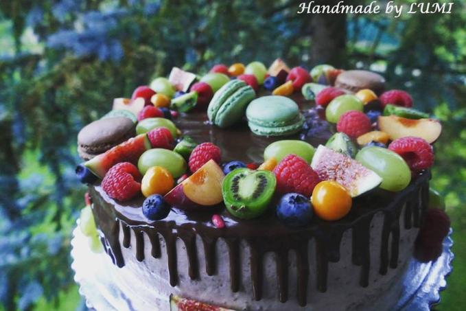 Čokoládovo-maková torta