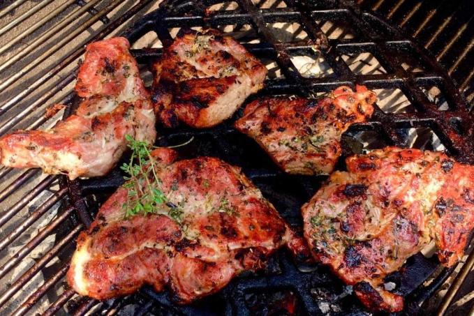 Grilovaná vepřová krkovice