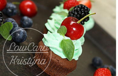 Tvarohovo-kakaová bábovka nebo mufiny - LC