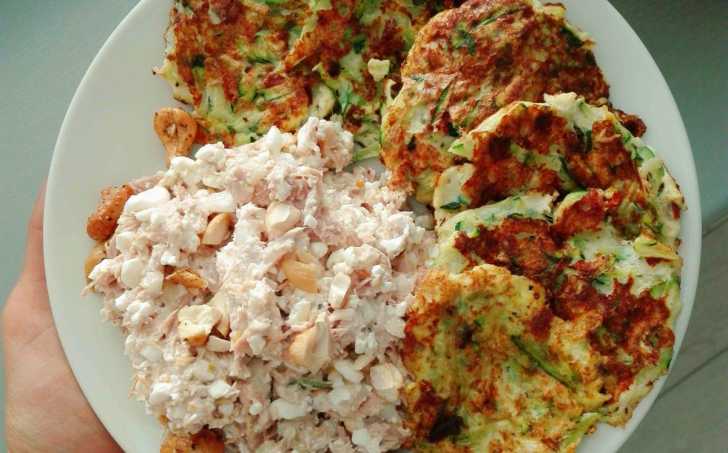 Low carb cuketové placičky