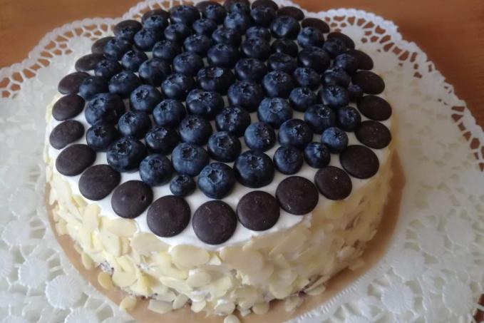 LC dort s tvarohovým krémem