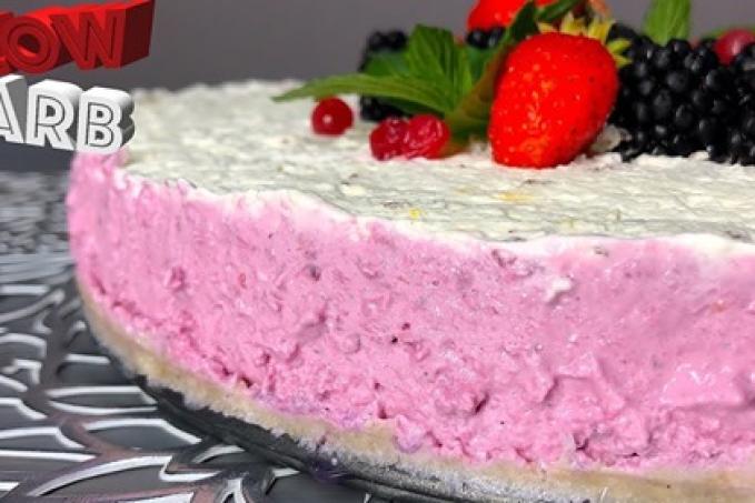 Cheesecake z domácích ostružin - LC