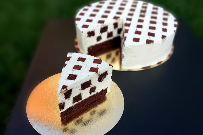 Šachovnicový dort - LC