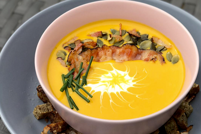 LOW CARB DÝŇOVÁ krémová Polévka