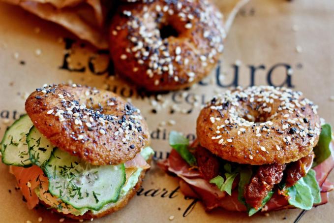 Rýžové bagely bez lepku, mléka i vajíček, sóji, kukuřice