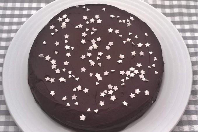 Čokoládový dortík s červenou řepou - brownies