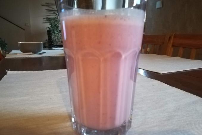 Jahodový shake