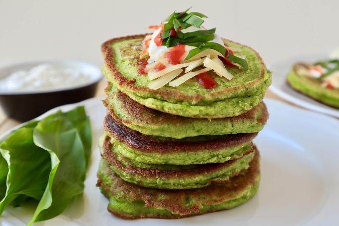 LIEVANCE SO ŠPENÁTOM A MEDVEDÍM CESNAKOM