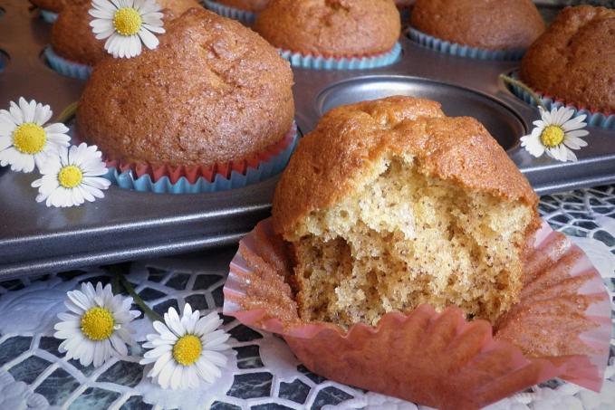 NADÝCHANÉ BANÁNOVÉ MUFFINY