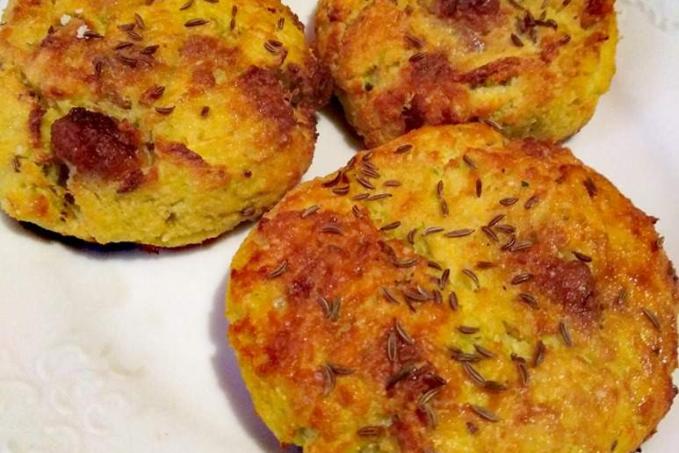 Škvarkovo-cuketové placičky - LC