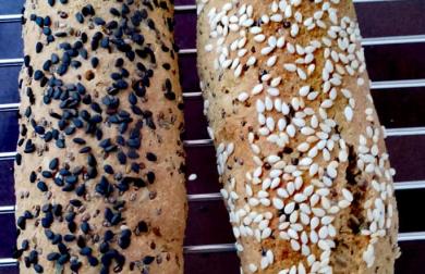 Plněná vajíčka s LC bagetkou