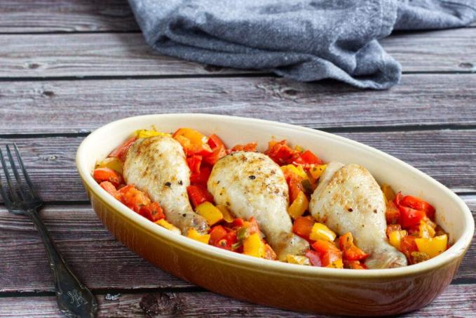 Pečené kuře na kreolský způsob