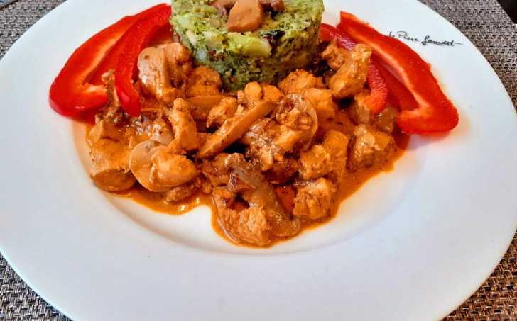 Kuřecí soté se žampiony - LC