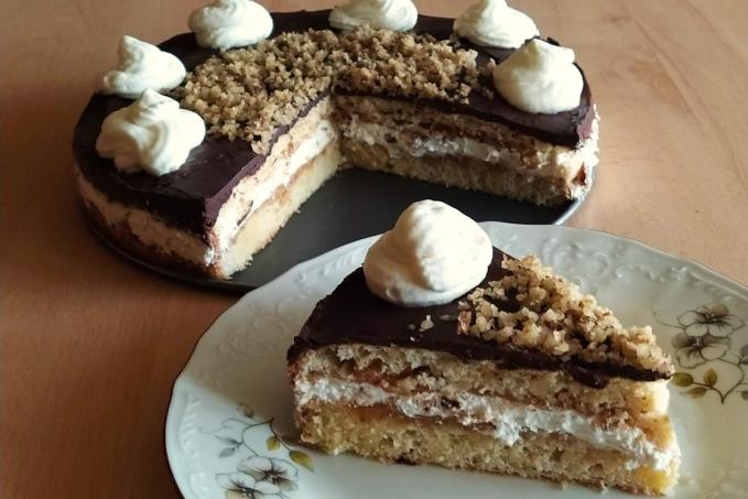 Dort s čokoládovou polevou - LC