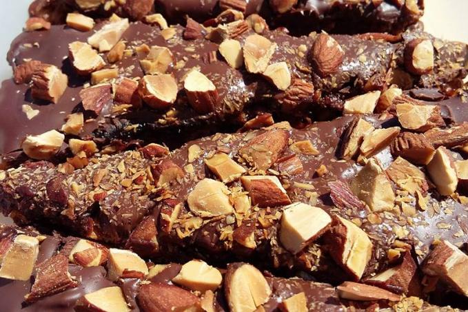 "Vyšperkované" műsli tyčinky