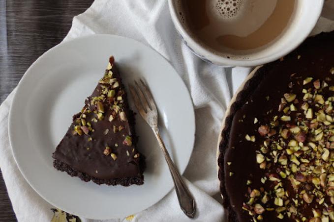 Švédský čokoládový dort