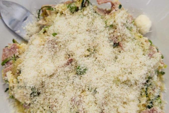 Cudle s ricottou a slaninou