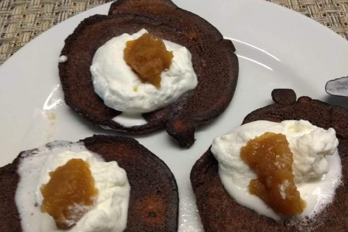 Kakaové lívanečky