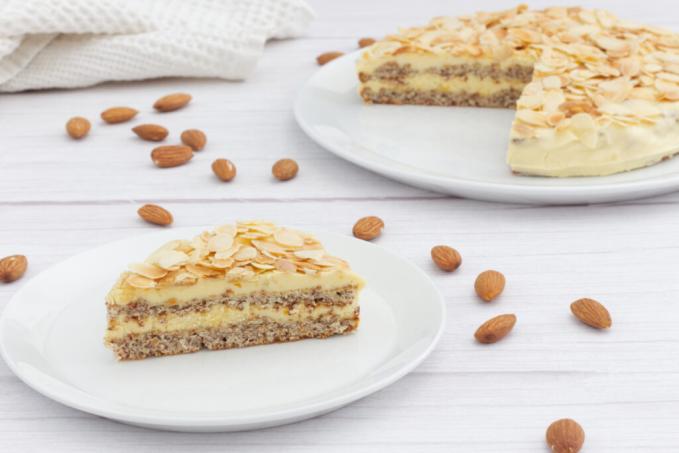 Švédský mandlový dort
