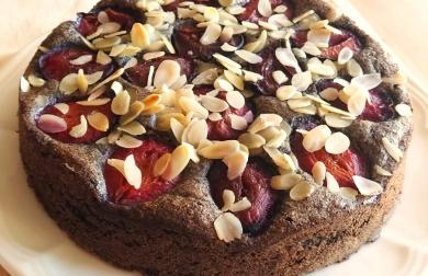 Makový koláč se švestkami - LC