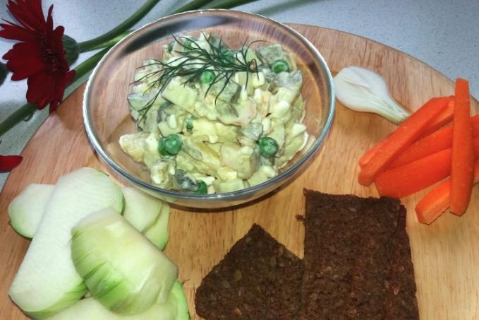 Odlehčený vlašský salát