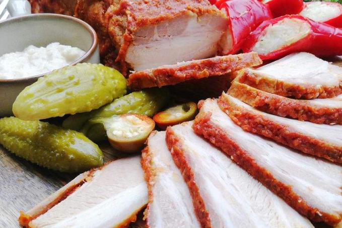 Varený paprikový bôčik