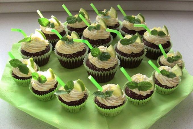 Mojito cupcakes