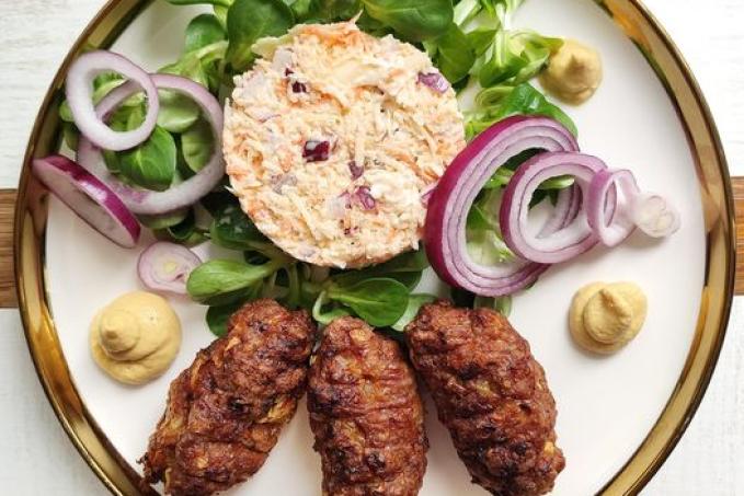 Čevapčiči s Coleslawem