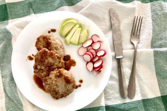 Vepřové karbanátky s parmezánem