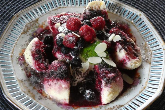 Jahodové knedlíky - LC