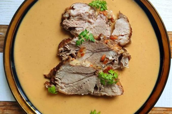 Vepřová plec na smetaně - LC