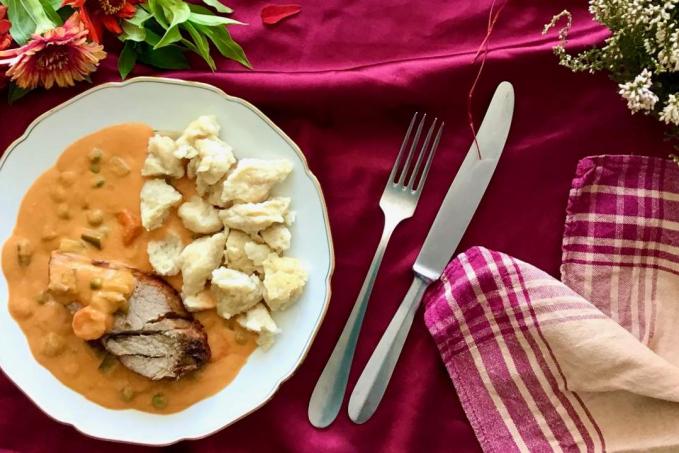 Bratislavská vepřová plec