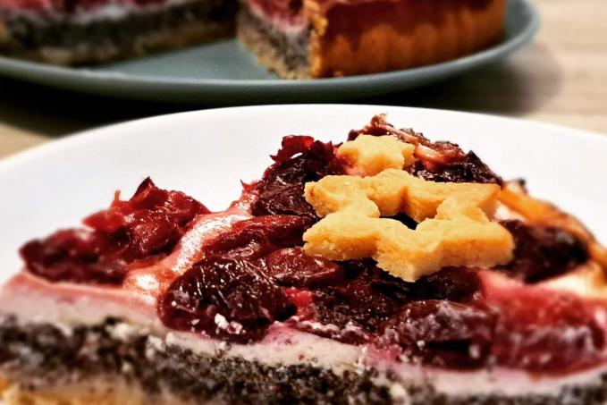 Linecký koláč s mákem