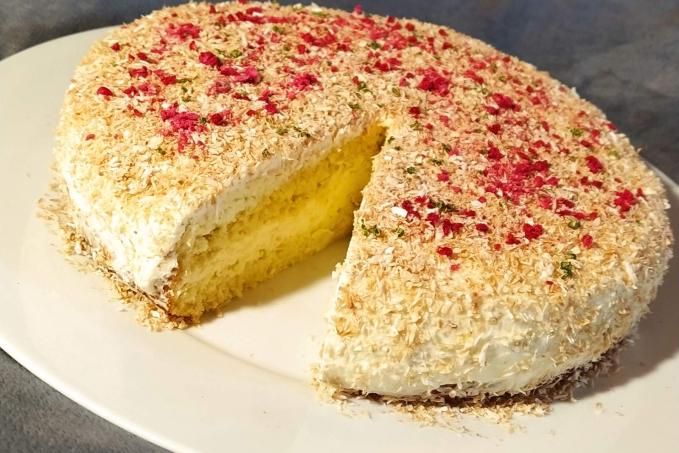 Dort Victoria s kokosem a limetkou - LC