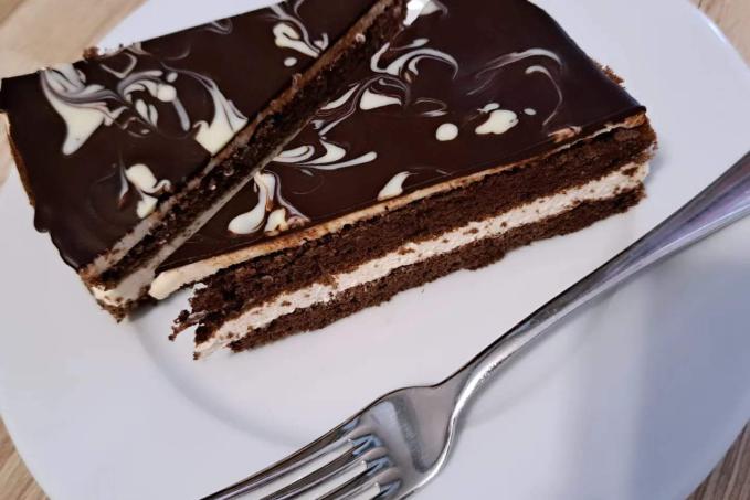 LowCarb mléčný řez