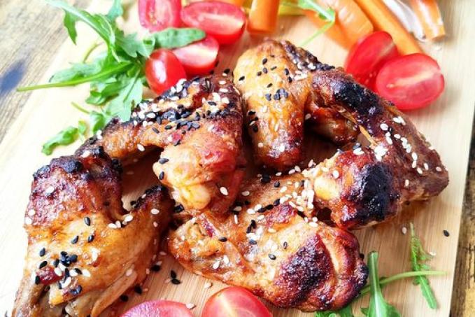 BBQ kuřecí křidélka