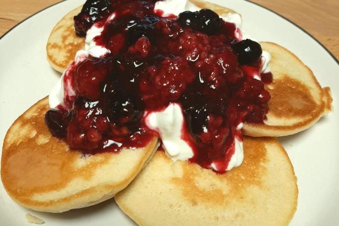 Mandlové lívance - low carb