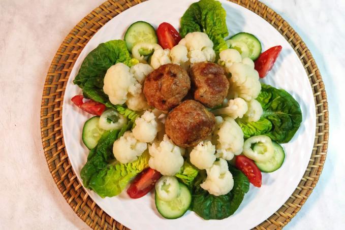 Kuličky z mletého kuřecího masa - LC