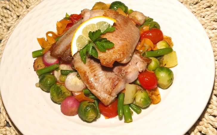 Sumeček africký s restovanou zeleninou - LC