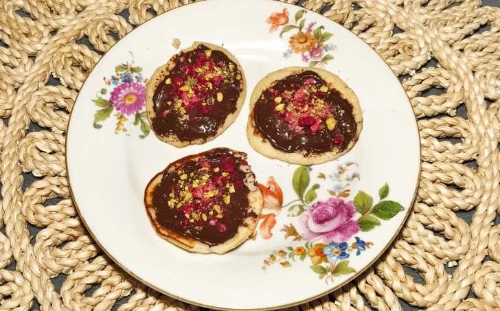 Lívanečky z banánu a cottage sýru