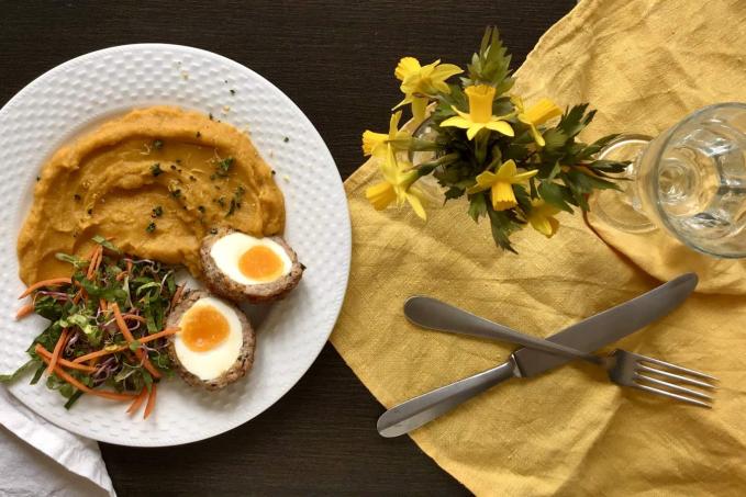 Skotská vejce z telecího masa