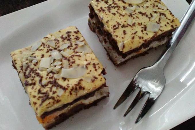 Kokosovo-mandarinkový koláč