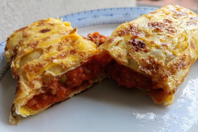 Náplň do wrapu, tortily apod.