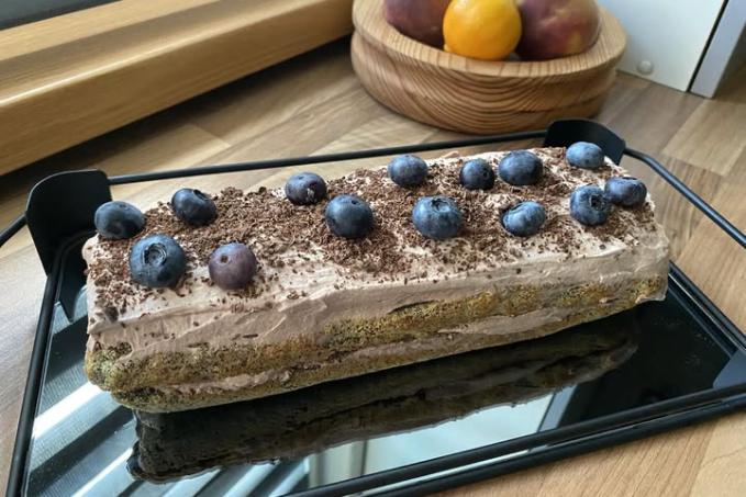 Makovníček se smetanovokakaovým krémem