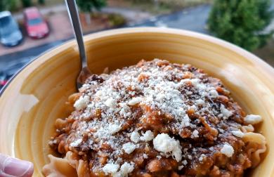 Játrová omáčka se zeleninou