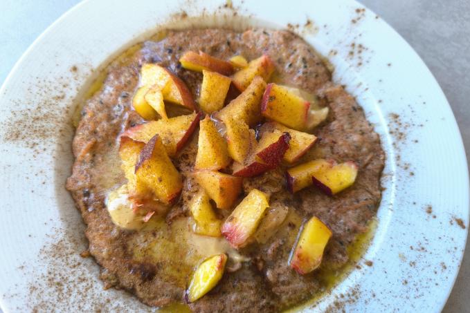 Proteinová kaše ala mrkvový dort