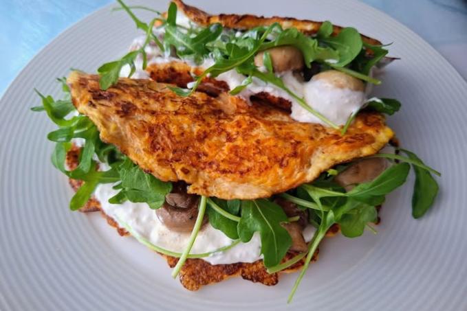 Mrkvovo sýrové placky