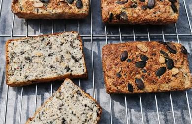 Dýňovo-cottage bagetky