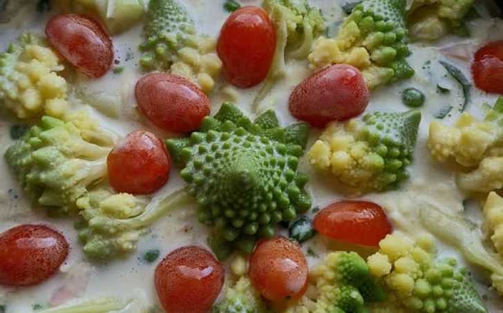 Romanesco quiche