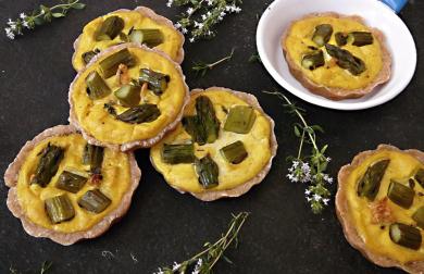 Mini vege quiche